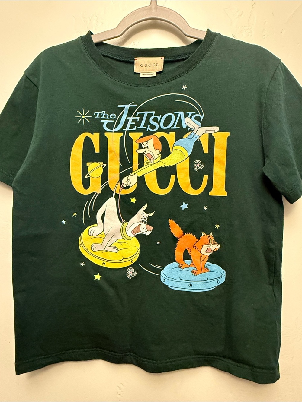 Gucci x The Jetsons Graphic Tee Rare Kids size 7